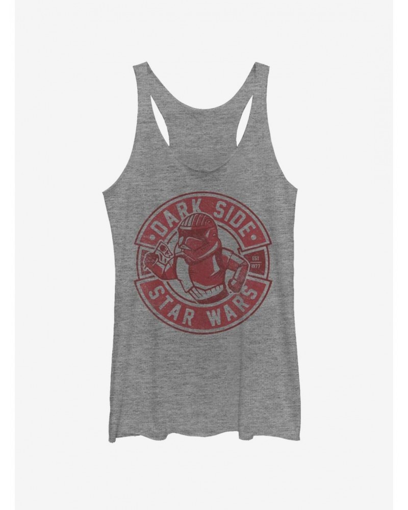 Star Wars Episode IX Rise of Skywalker Red Trooper Red Trooper Handdrawn Girls Tank $10.36 Tanks