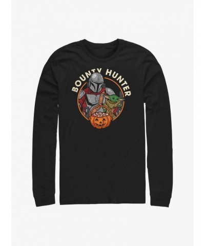 Star Wars The Mandalorian Candy Hunter Long-Sleeve T-Shirt $9.74 T-Shirts