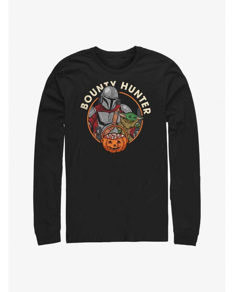 Star Wars The Mandalorian Candy Hunter Long-Sleeve T-Shirt $9.74 T-Shirts