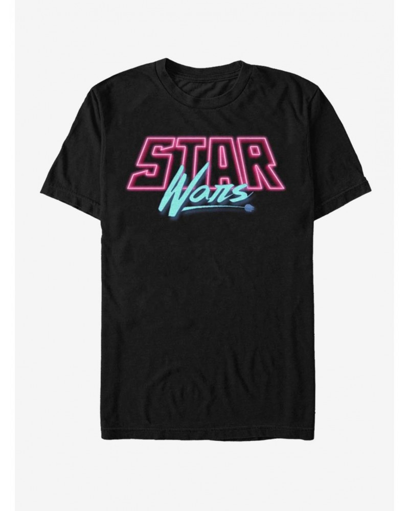 Star Wars Neon Sign T-Shirt $4.66 T-Shirts