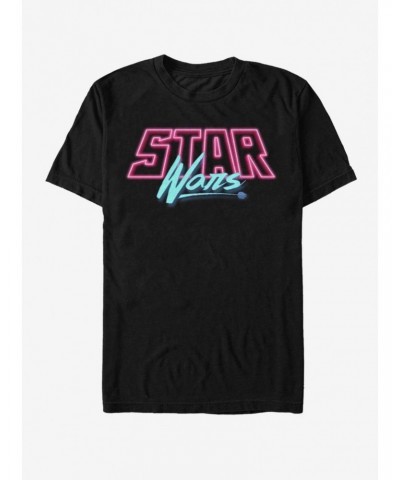 Star Wars Neon Sign T-Shirt $4.66 T-Shirts