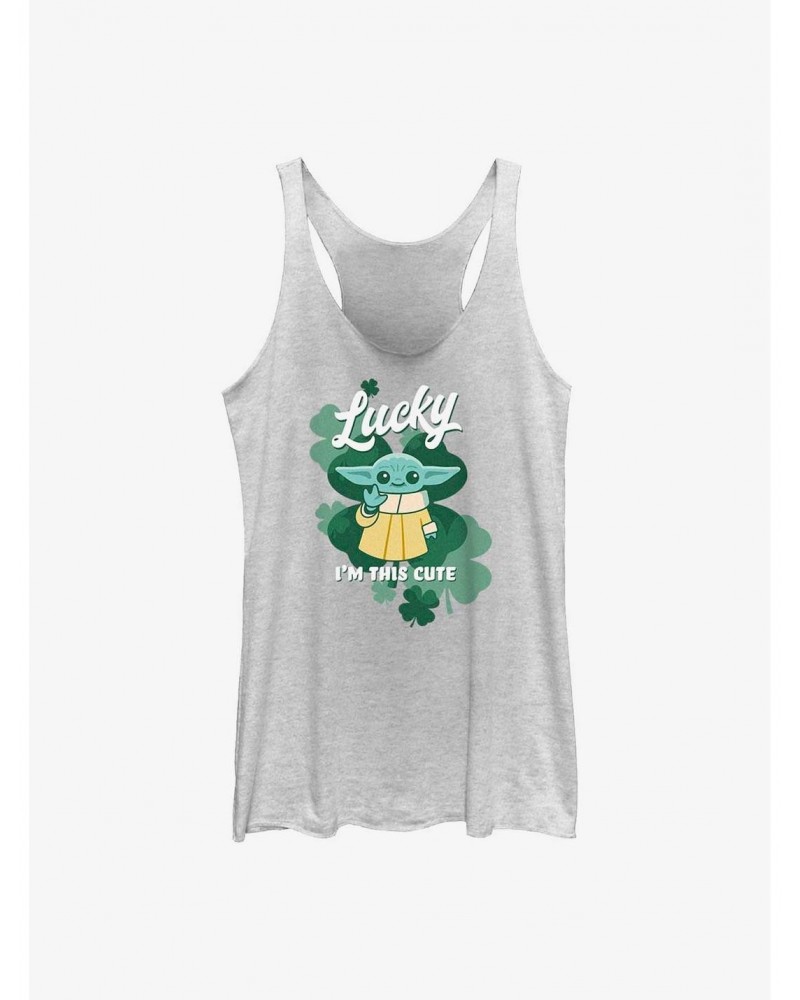 Star Wars The Mandalorian Lucky Cute Girls Tank Top $8.91 Tops