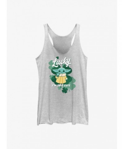 Star Wars The Mandalorian Lucky Cute Girls Tank Top $8.91 Tops