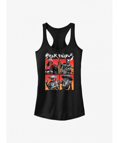 Star Wars: Visions Boba Fett Four On The Floor Girl's Tank $6.97 Tanks