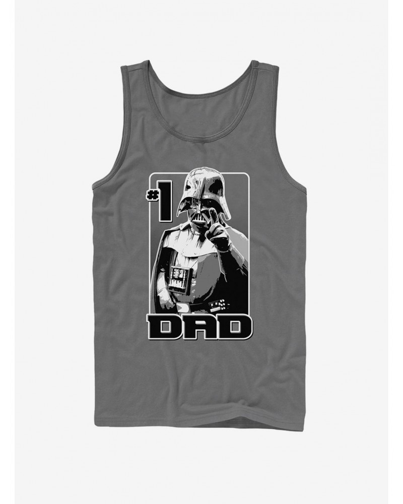 Star Wars Vader Number One Dad Tank $6.57 Tanks