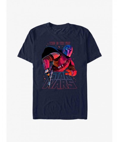 Star Wars The Mandalorian Night Ranger T-Shirt $7.14 T-Shirts