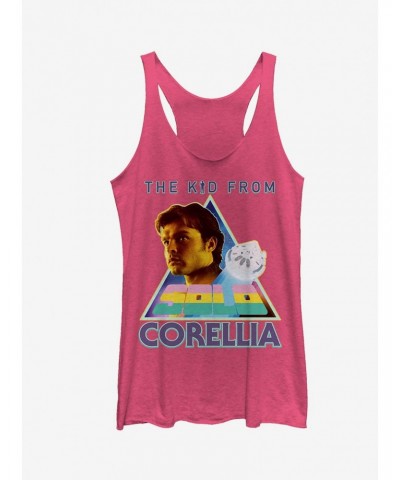 Star Wars Kid from Corellia Triangle Girls Tanks $8.29 Tanks