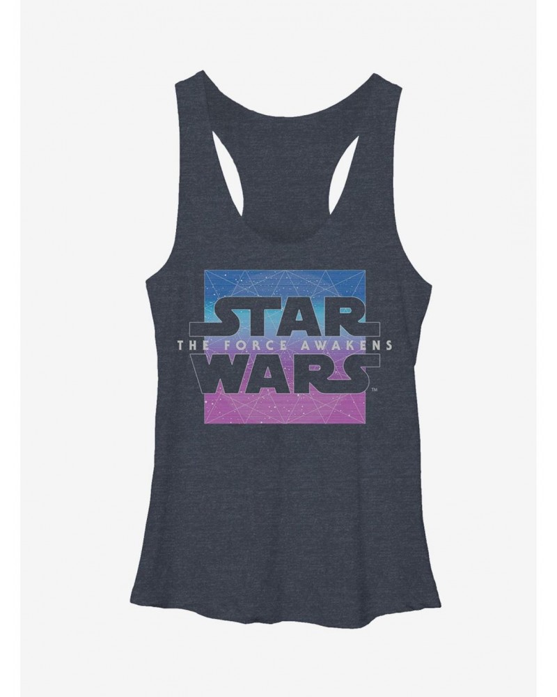 Star Wars Episode VII Constellation Logo Girls Tanks $9.95 Tanks