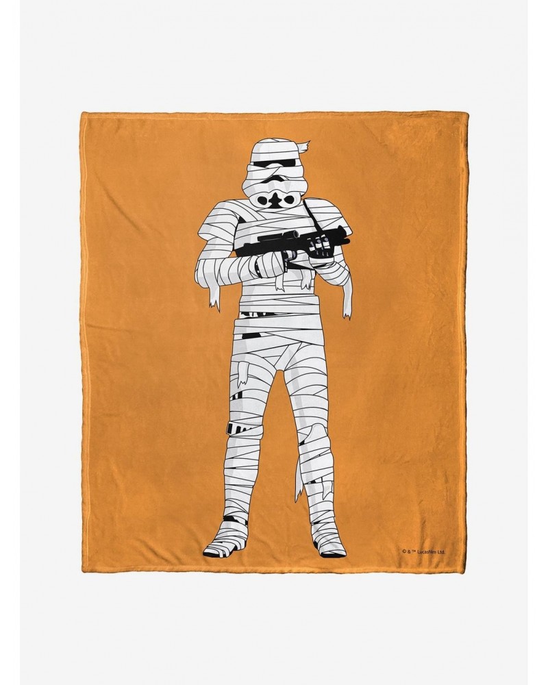 Star Wars Mummy Trooper Throw Blanket $20.97 Blankets