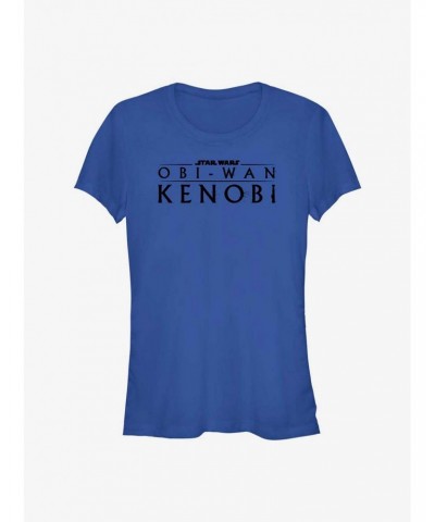 Star Wars Obi-Wan Kenobi Logo Girls T-Shirt $5.99 T-Shirts