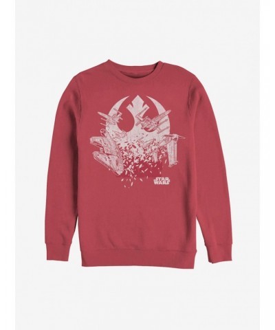 Star Wars Rebel Ship Splinter Sweatshirt $12.69 Sweatshirts