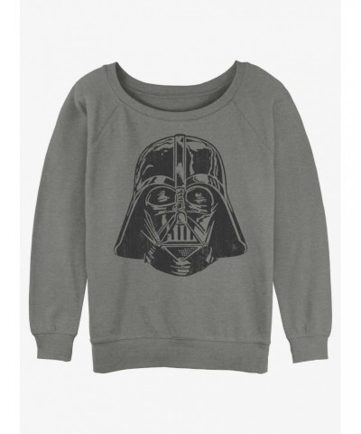 Star Wars Darth Vader Face Girls Slouchy Sweatshirt $10.33 Sweatshirts