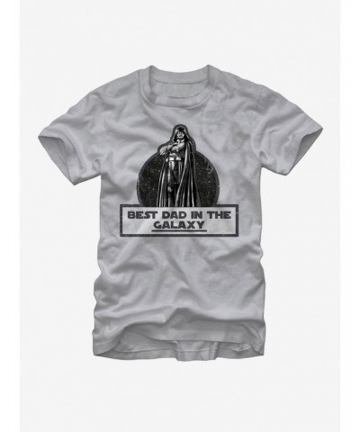 Star Wars Vader Best Dad in the Galaxy T-Shirt $4.81 T-Shirts