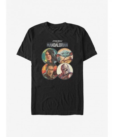 Star Wars The Mandalorian Main Crew Coins T-Shirt $4.81 T-Shirts