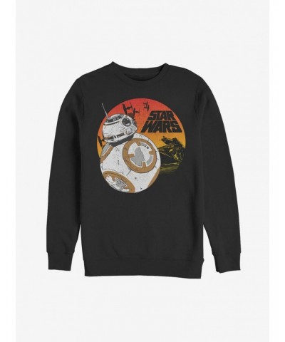 Star Wars BB-8 Sunset Sweatshirt $13.28 Sweatshirts