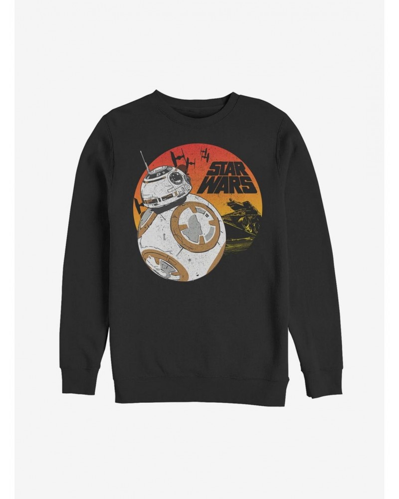 Star Wars BB-8 Sunset Sweatshirt $13.28 Sweatshirts