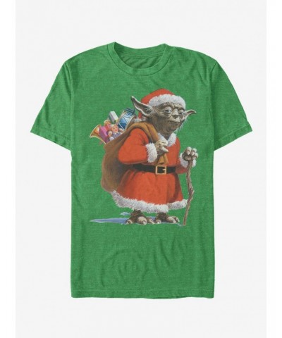 Star Wars Santa Yoda T-Shirt $5.12 T-Shirts