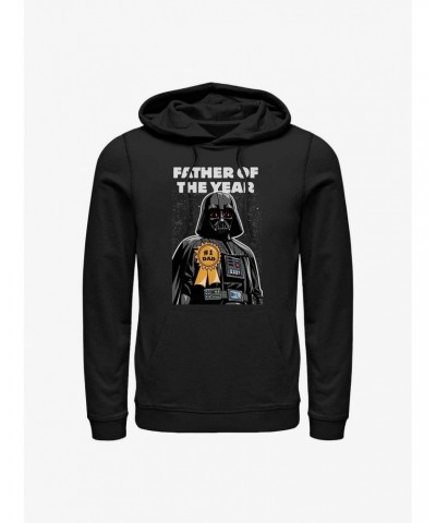 Star Wars Father's Day Father Of The Year Hoodie $12.21 Hoodies