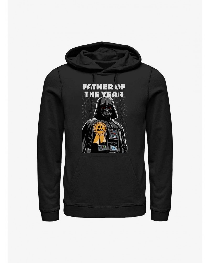 Star Wars Father's Day Father Of The Year Hoodie $12.21 Hoodies