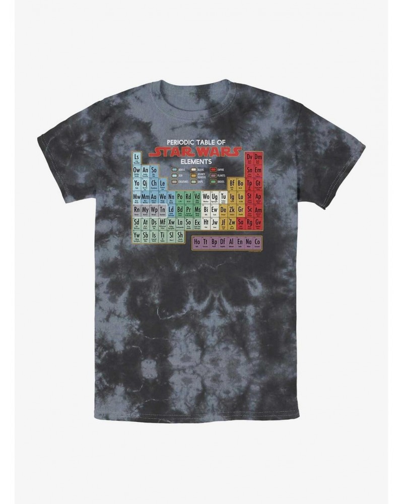 Star Wars Periodically Tie-Dye T-Shirt $6.73 T-Shirts