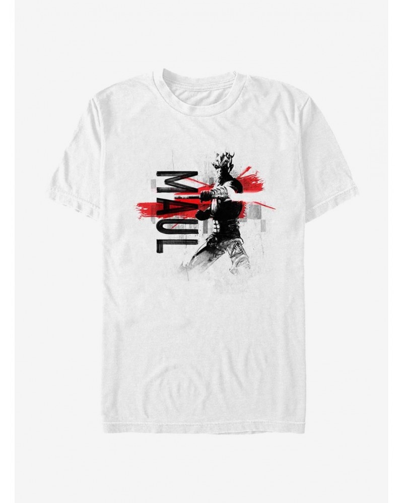 Star Wars The Clone Wars Maul Collage T-Shirt $6.68 T-Shirts