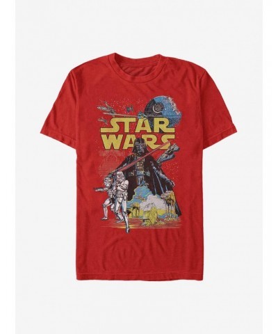 Star Wars Rebel Classic Poster T-Shirt $7.30 T-Shirts