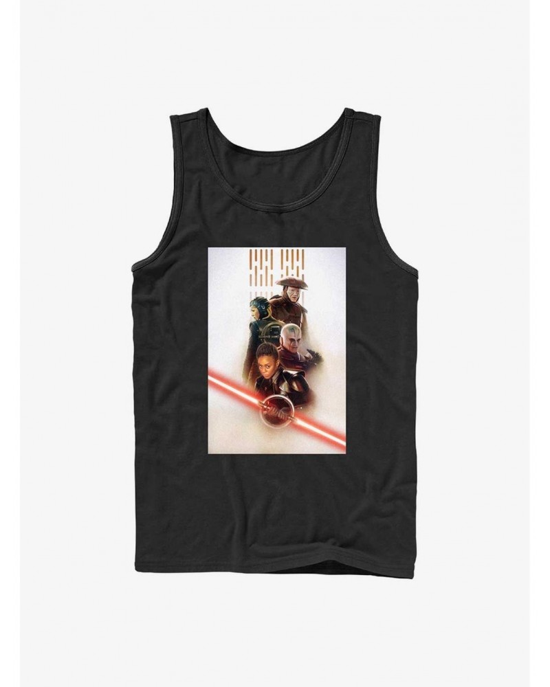 Star Wars Obi-Wan Kenobi Character Poster Tank Top $8.17 Tops