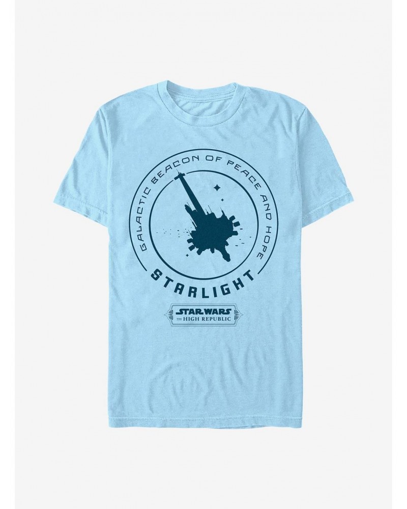 Star Wars: The High Republic Galactic Beacon Of Peace T-Shirt $6.52 T-Shirts