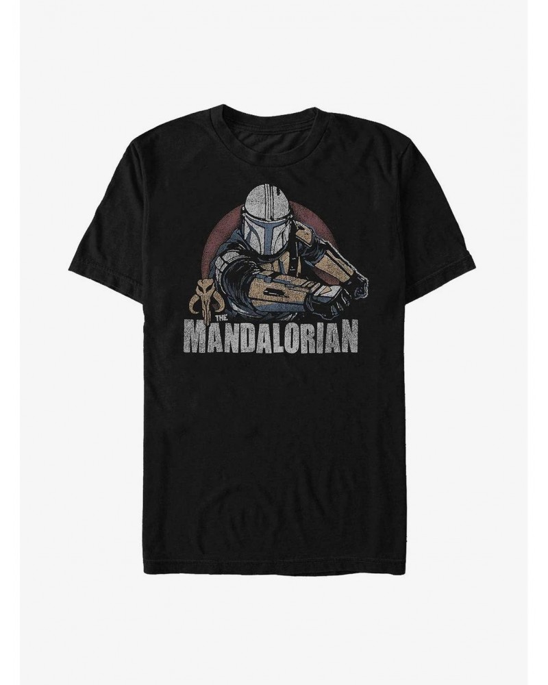 Star Wars The Mandalorian Mando Badge T-Shirt $5.90 T-Shirts