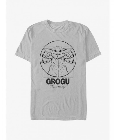 Star Wars The Mandalorian Grogu History T-Shirt $5.44 T-Shirts