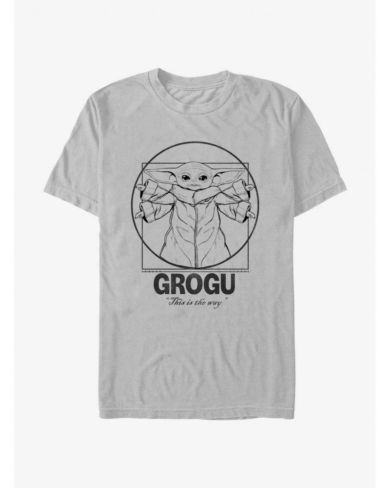 Star Wars The Mandalorian Grogu History T-Shirt $5.44 T-Shirts