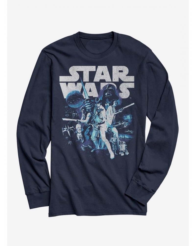 Star Wars Keep It Vintage Long-Sleeve T-Shirt $8.16 T-Shirts