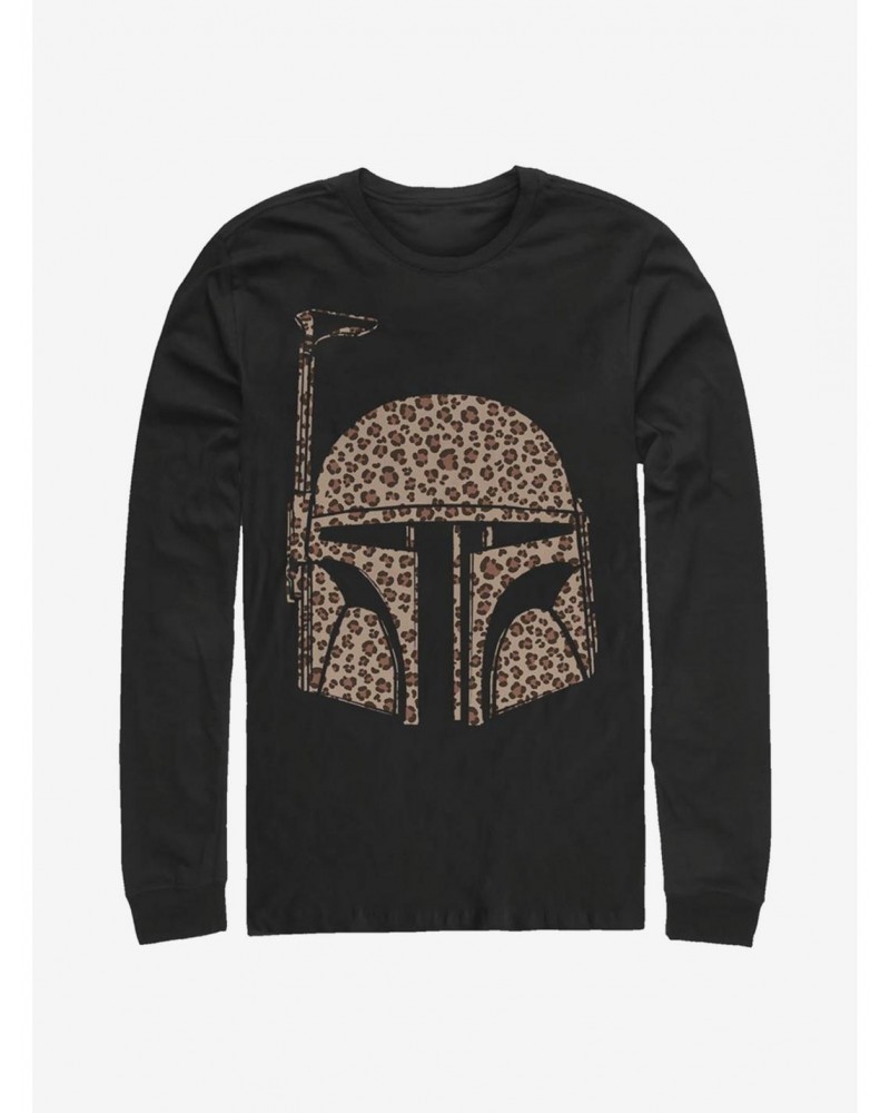 Star Wars Boba Cheetah Long-Sleeve T-Shirt $10.79 T-Shirts