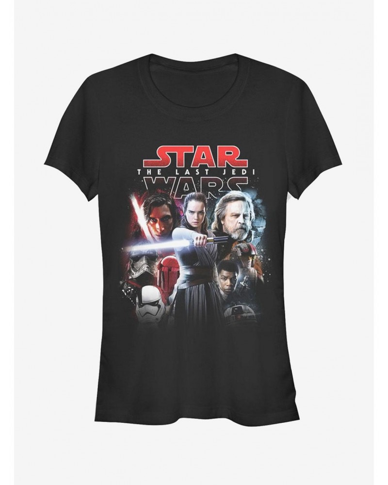 Star Wars Movie Poster Style Girls T-Shirt $5.66 T-Shirts