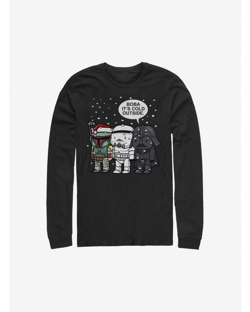 Star Wars Boba It's Cold Long-Sleeve T-Shirt $9.21 T-Shirts