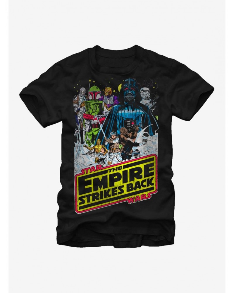 Star Wars Episode V The Empire Strikes Back T-Shirt $4.66 T-Shirts