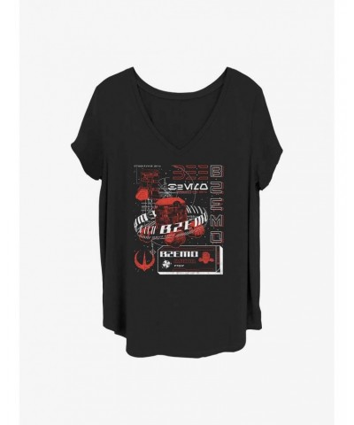 Star Wars B2EMO Girls T-Shirt Plus Size $9.02 T-Shirts