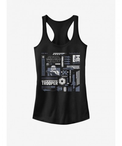 Star Wars Trooper Elements Girls Tank $8.37 Tanks