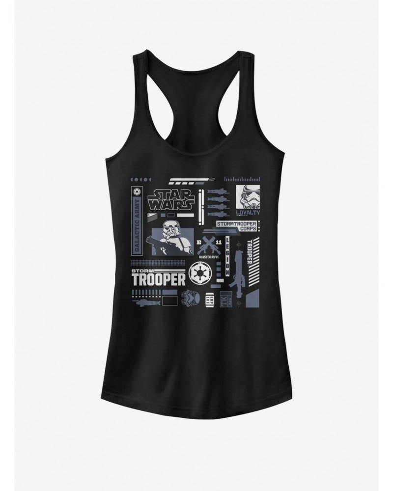 Star Wars Trooper Elements Girls Tank $8.37 Tanks