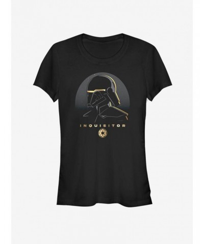 Star Wars Jedi: Fallen Order Inquisitor Gold Girls T-Shirt $7.60 T-Shirts