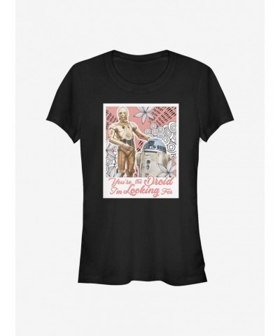 Star Wars You're The Droid Girls T-Shirt $6.96 T-Shirts