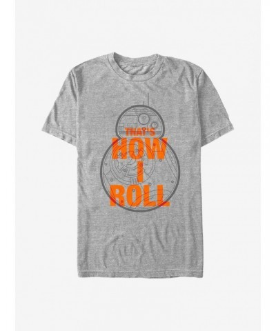 Star Wars: The Force Awakens Rolling BB-8 T-Shirt $6.21 T-Shirts