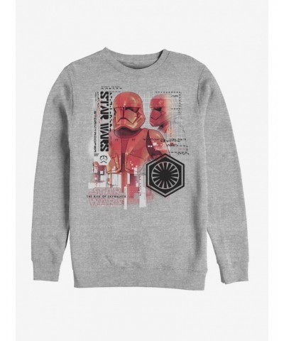 Star Wars Episode IX Rise of Skywalker Red Trooper Super Red Trooper Sweatshirt $10.04 Sweatshirts