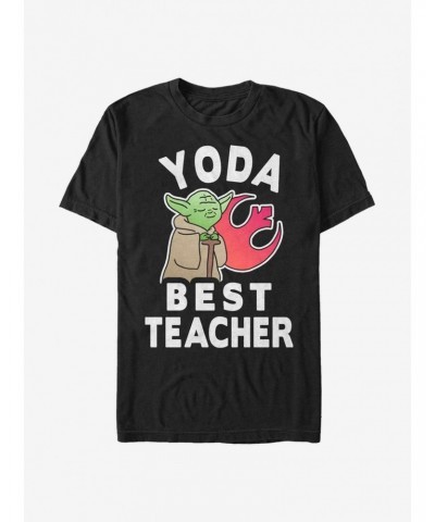 Star Wars Yoda Best Techer T-Shirt $4.81 T-Shirts