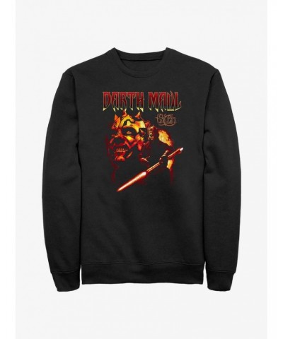 Star Wars Heavy Metal Darth Maul Sweatshirt $11.22 Sweatshirts