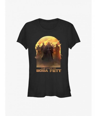 Star Wars Book of Boba Fett Leading By Example Girls T-Shirt $7.93 T-Shirts