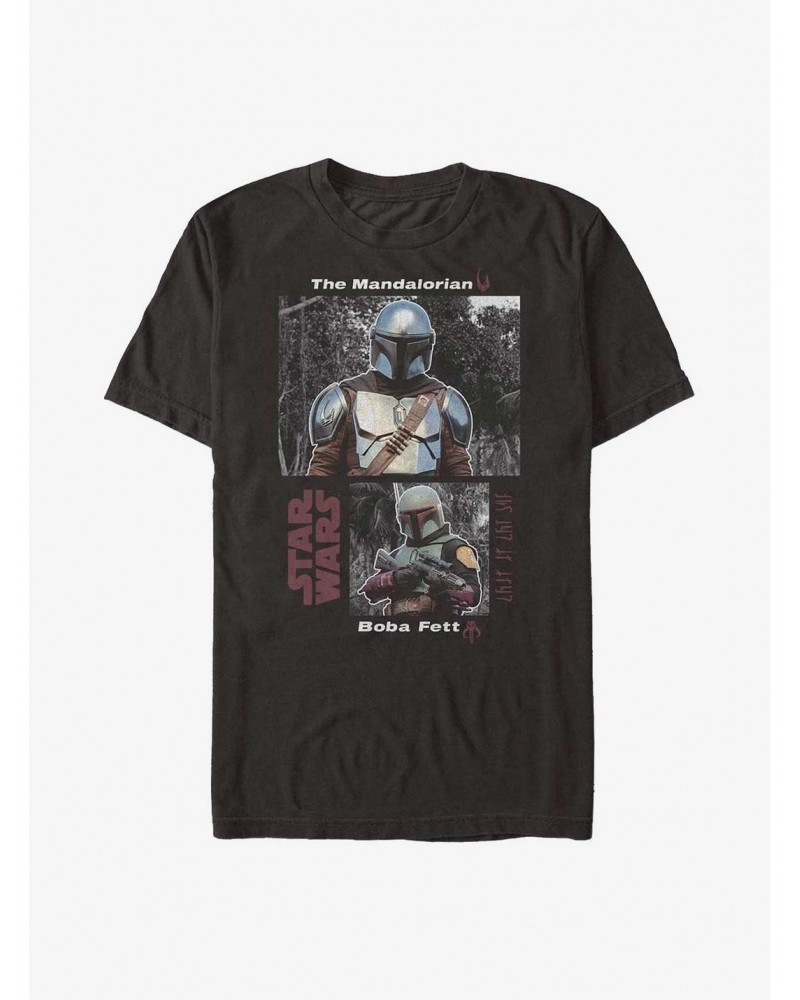 Star Wars The Mandalorian Bounty Bros T-Shirt $6.37 T-Shirts