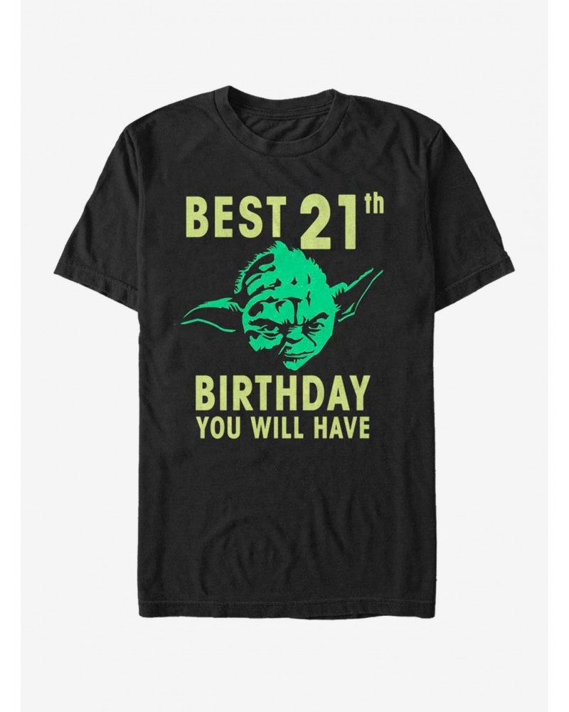 Star Wars Yoda Twenty One T-Shirt $7.30 T-Shirts