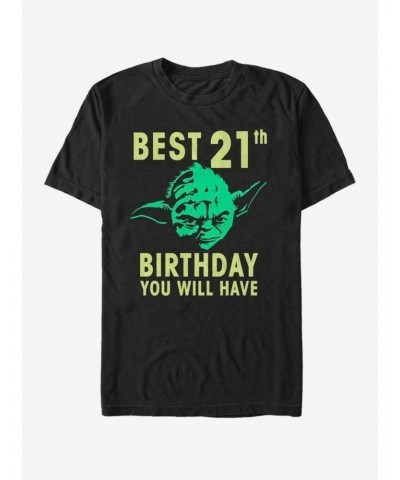 Star Wars Yoda Twenty One T-Shirt $7.30 T-Shirts