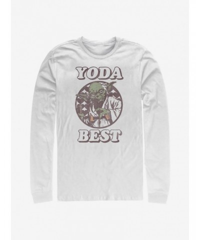 Star Wars Yoda Best Long-Sleeve T-Shirt $8.42 T-Shirts